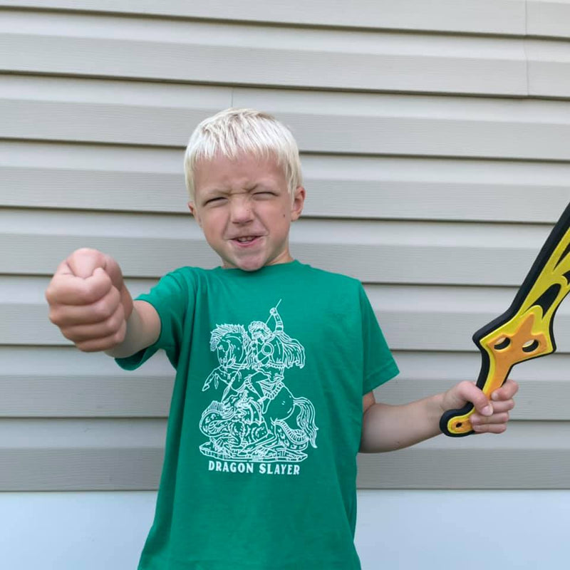 Dragon Slayer Toddler and Youth Tee - Brick House in the City