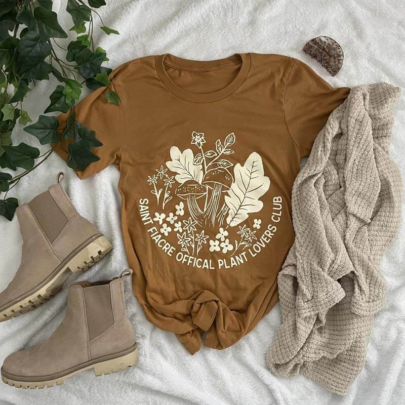 St Fiacre - Official Plant Lovers Club Tee - Brick House in the City