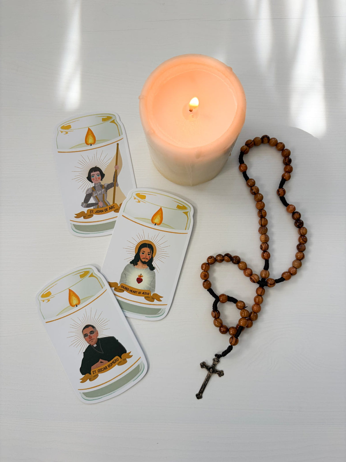 Introducing Candlelight Saints: Catholic Gifts Inspired by Prayer Candles