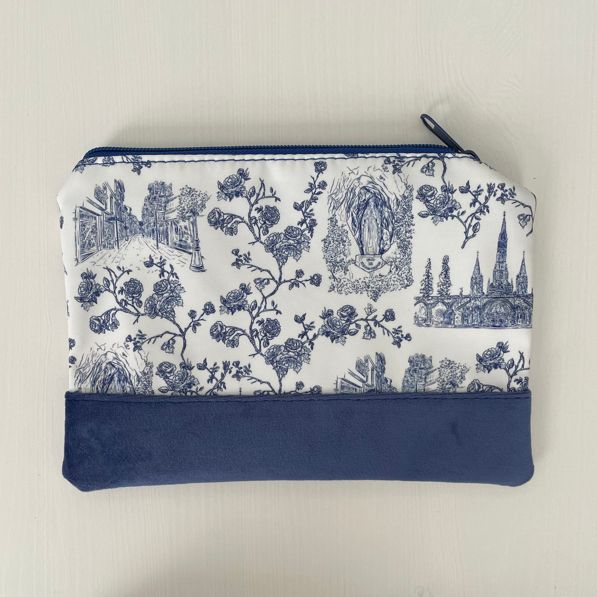 Catholic Zipper Bag - Lourdes Collection