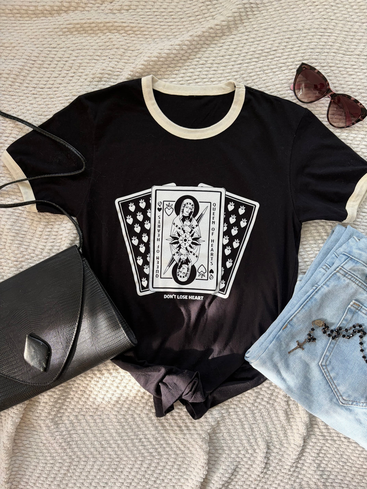 Our Lady of Fatima - Don't Lose Heart Tee