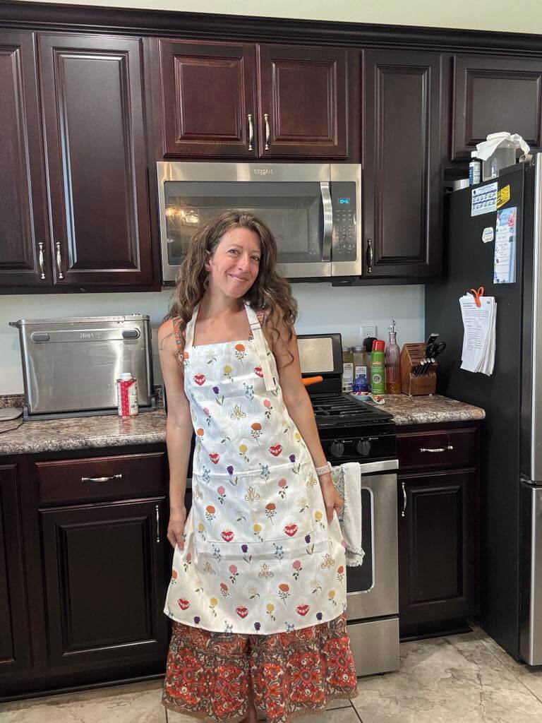 Mary's Sacred Garden Apron