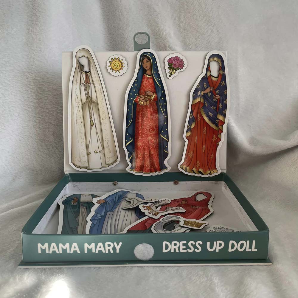 Mama Mary Magnetic Dress Up Doll - Brick House in the City