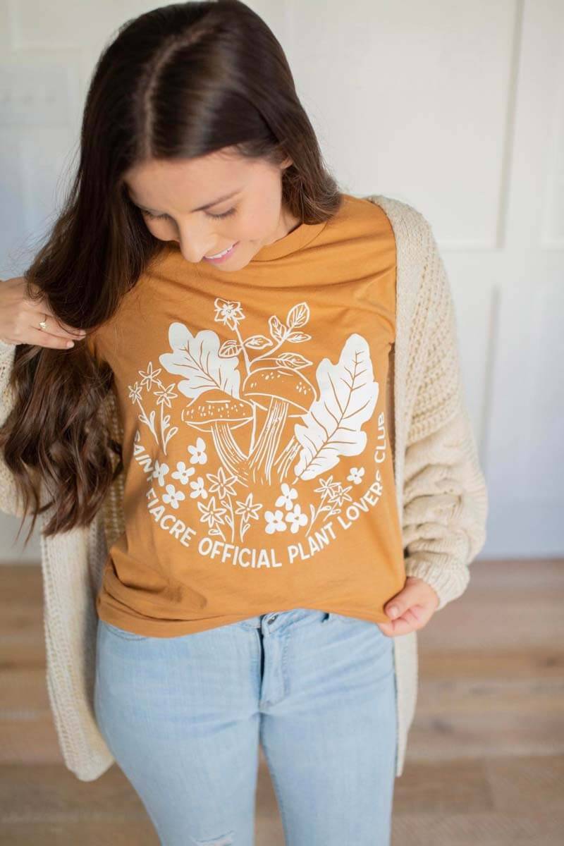 St Fiacre - Official Plant Lovers Club Tee - Brick House in the City